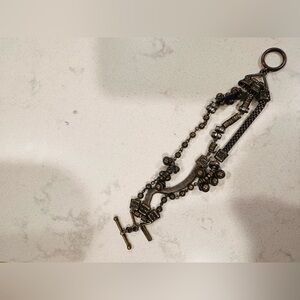 Jewelmint Antique Gold Multi-Strand Bracelet